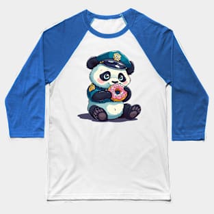 police panda Baseball T-Shirt